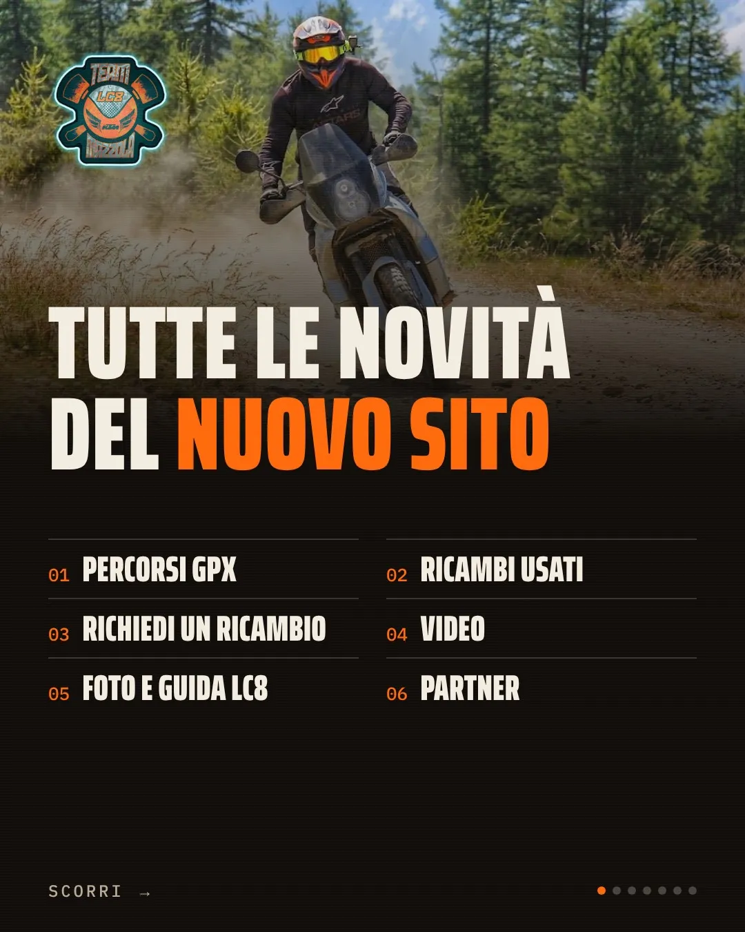 Il nuovo sito del Motoclub Team Mazzola
