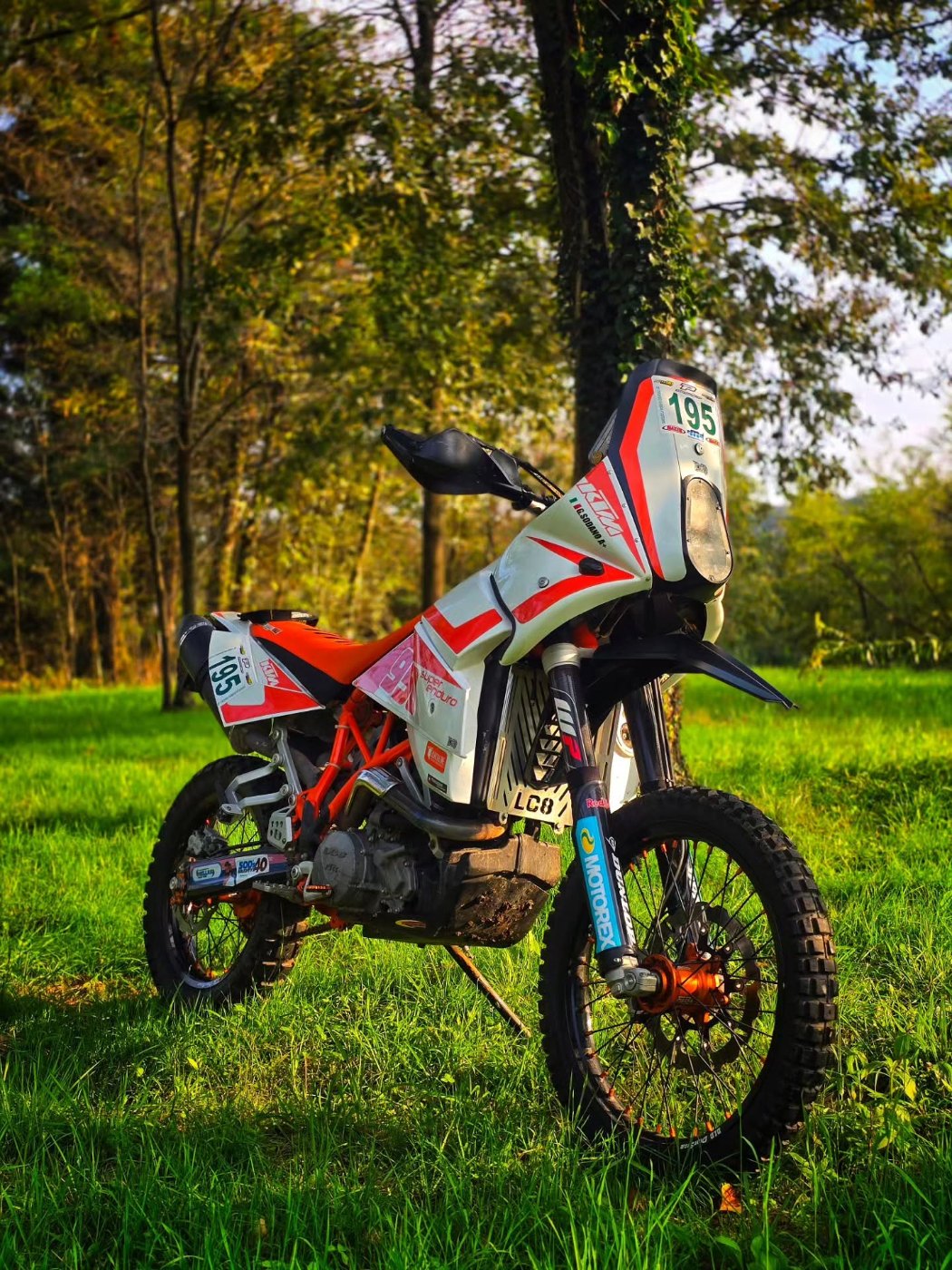 Super Enduro 2007, trasformazione rally – KTM 950 Super Enduro