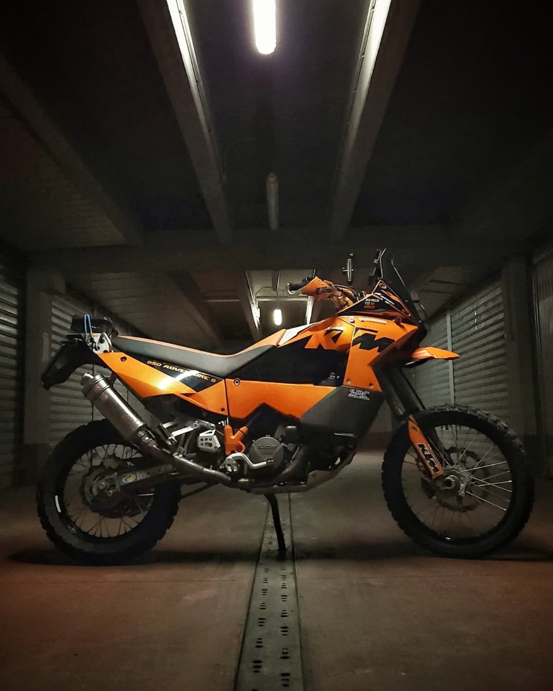 La Regina in garage – KTM LC8